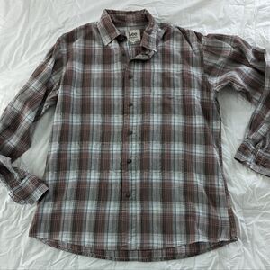 Lee Dungarees Plaid Button-Up Shirt